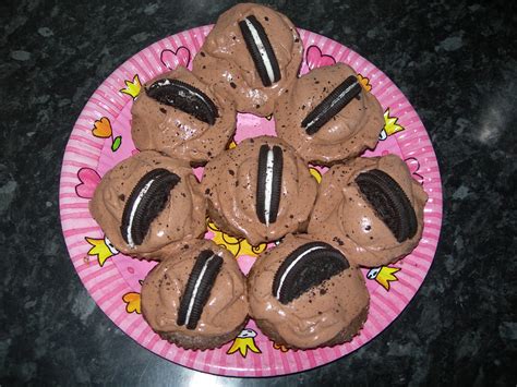Cupcakes Oreo - Magdalenas de Chocolate
