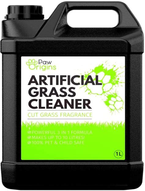 Artificial Grass Cleaner For Dogs & Pet Friendly 3 In 1 | Super Concentrate Makes 10 Litres ...