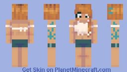 Beach Girl Minecraft Skin