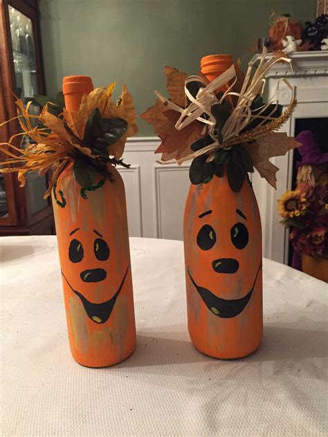 Pin by Beverly Knight Sullivan on halloween | Wine bottle crafts christmas, Halloween wine ...