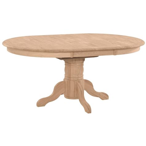 John Thomas SELECT Dining Room T-42XBT+T-48XB Butterfly Leaf Oval Pedestal Dining Table | Zak's ...