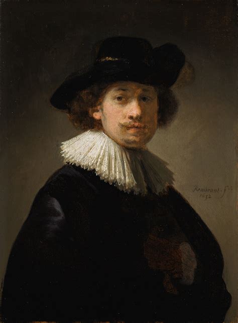 REMBRANDT HARMENSZ. VAN RIJN | SELF-PORTRAIT OF THE ARTIST, HALF-LENGTH ...