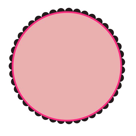 Pink Round Frame PNG Free Download | PNG All