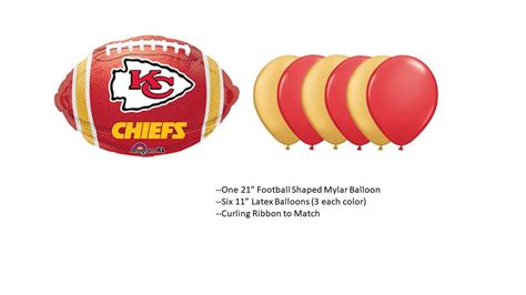 Kansas City Chiefs Balloons