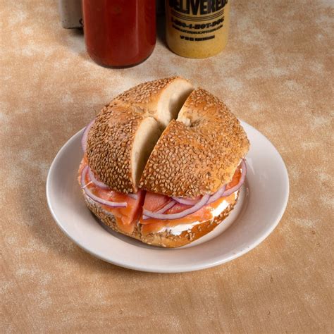 Katz's Deli katz's-bagel-lox-cream-cheese - Order for Local Delivery & Pickup