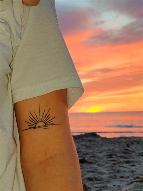 Sunset tattoo – Artofit