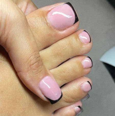 Pinky Promise: How to Rock the Perfect Pink and Black French Manicure ...