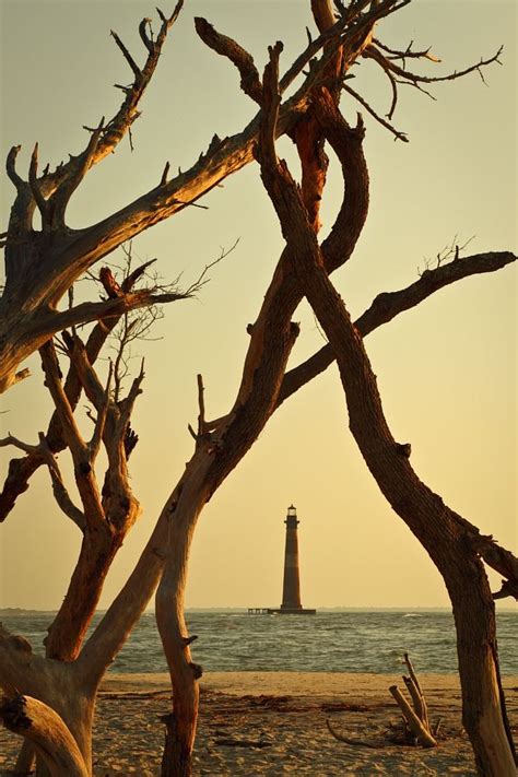 Doug's Photo Blog: The Old Charleston Light | Charleston beaches, South carolina beaches, Island ...