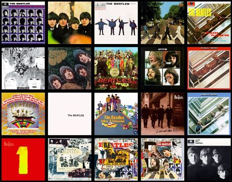 Beatles Covers Collage by anorexiccow on DeviantArt