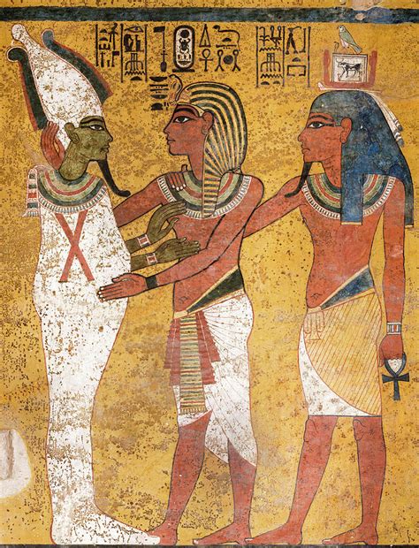 Tutankhamun Tomb Drawing