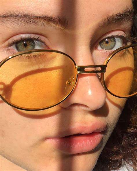 Instagram post by Melanie Santos • Nov 1, 2017 at 3:23pm UTC | Yellow aesthetic, Aesthetic, Glasses