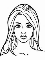 Beautiful Girl coloring Pages sketch template