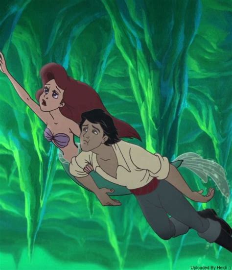Ariel saving Eric from drowning once again Melody Little Mermaid, Little Mermaid Movies, Disney ...