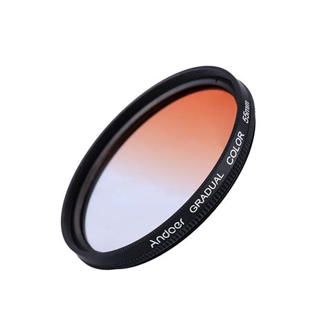 Andoer Professional 55mm GND Graduated Filter Set GND4(0.6) Gray Blue ...