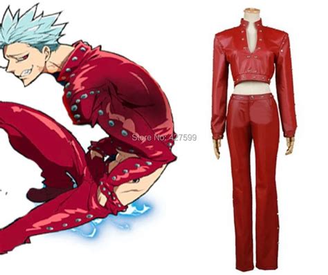 The Seven Deadly Sins Sin of Greed Ban Cosplay Costume-in Anime Costumes from Novelty & Special ...