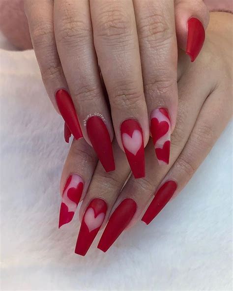 65 Happy Valentines Day Nails For Your Romantic Day | Nail designs ...