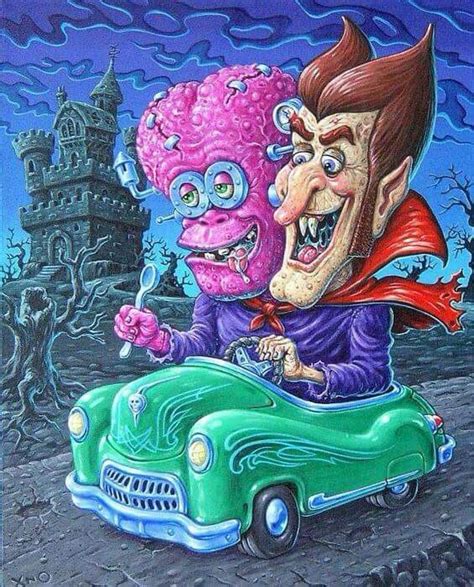 Frankenberry/count chocula | Halloween art, Lowbrow art, October art