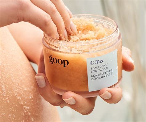 Goop G.Tox 5 Salt Detox Body Scrub | The Best Goop Beauty Products ...