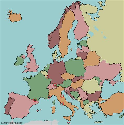 Test your geography knowledge: European countries map quiz | Geography map, Map quiz, Europe map