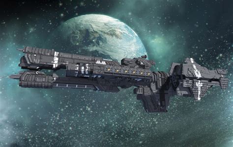 UNSC Paris-class heavy frigate Minecraft Map