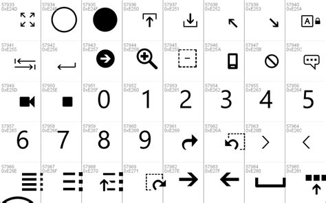 Segoe UI Symbol Windows font - free for Personal