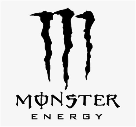 3325 Monster Energy 1 - Monster Energy Logo Black Transparent PNG ...
