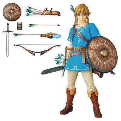 Legend of Zelda Breath of the Wild Link Real Action Hero Figure - GeekAlerts