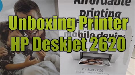 hp deskjet 2620 unboxing I how to setup hp deskjet 2620 I how to ...