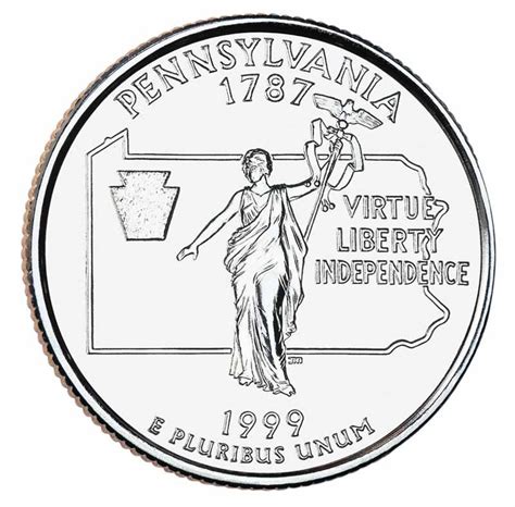 Pennsylvania | Pennsylvania history, Coins, State quarters