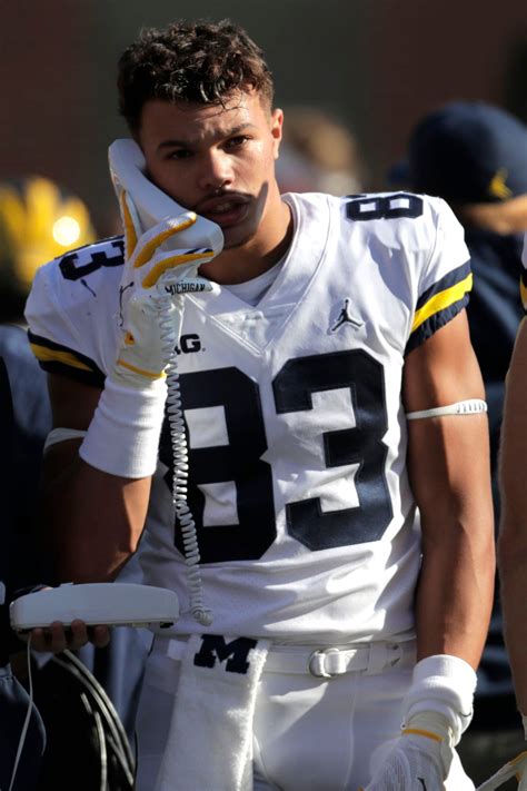 Michigan coaches consider TE Erick All a budding star - mlive.com