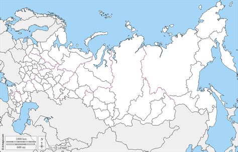 Russia free map, free blank map, free outline map, free base map boundaries, federal subjects