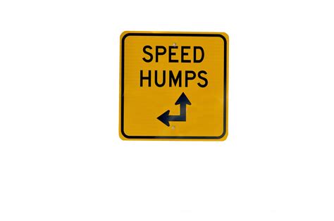 Speed Hump Sign Free Stock Photo - Public Domain Pictures