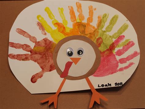 Thanksgiving Handprint Turkey Craft - The Purposeful Mom