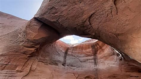 Popular arch collapses in Glen Canyon National Recreation Area