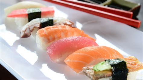 Wallpaper Japanese cuisine, sushi, meat, food 3840x2160 UHD 4K Picture ...