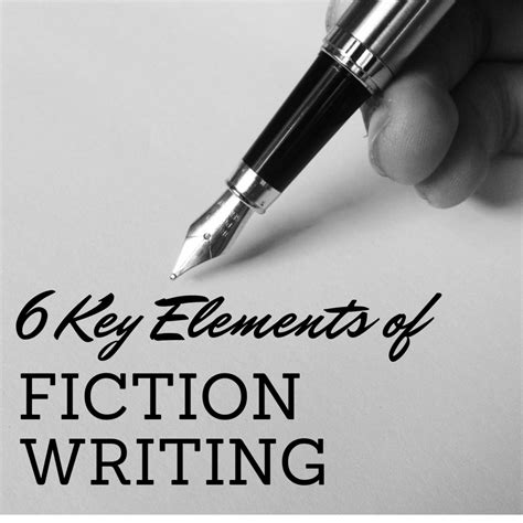 The 6 Basic Key Elements of Fiction Writing - HobbyLark