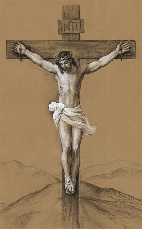 Christ Crucified Art Print by Svitozar Nenyuk