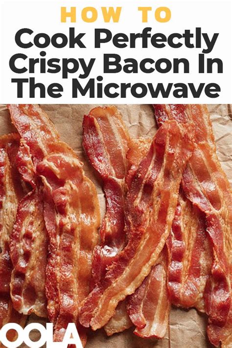 How To Cook Perfectly Crispy Bacon In The Microwave | Cook bacon in ...