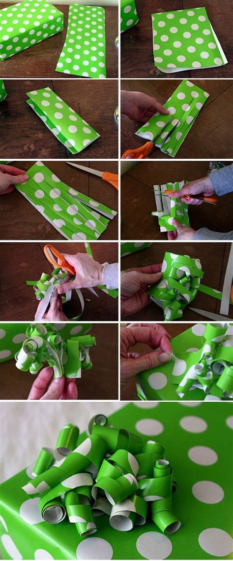 Top 10 DIY Gift Projects | Wrapping paper bows, Diy gifts, Paper bow