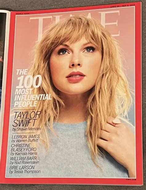 TAYLOR SWIFT TIME Magazine 2019 Most Influential Issue Eras RARE, NEW, NO LABEL! $74.99 - PicClick