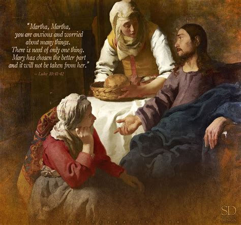 www.Schmalen.com Martha and Mary | Saint martha, Johannes vermeer, Poster prints