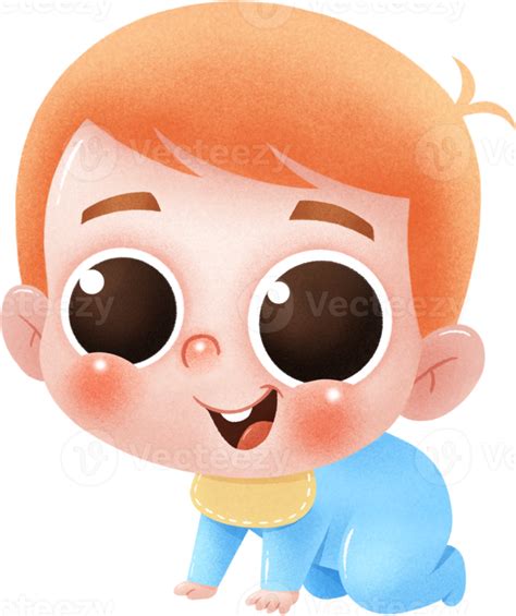 Cartoon Baby character. Cute baby. 17398812 PNG