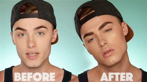 Male Model Makeup Before After | Makeupview.co