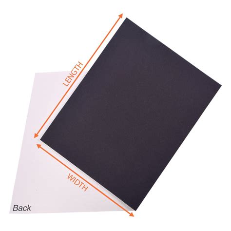 38x4 Black Cardboard Sheet | Black Cardboard Sheets