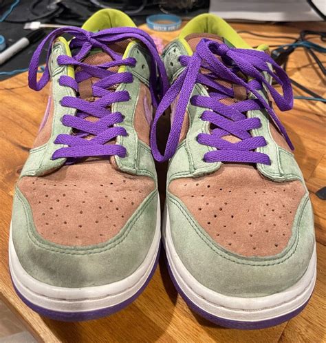 Nike Dunk Low SP Retro Veneer (2020) Green Purple Sho… - Gem