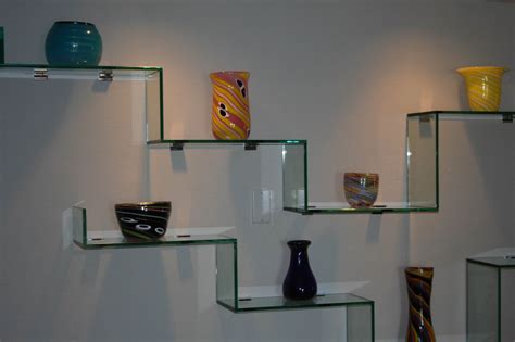 Best 15+ of Wall Mounted Glass Display Shelves