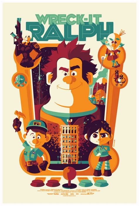 Cool Posters by Tom Whalen | Cruzine | Arte da disney, Disney pôsteres de filmes, Disney pixar