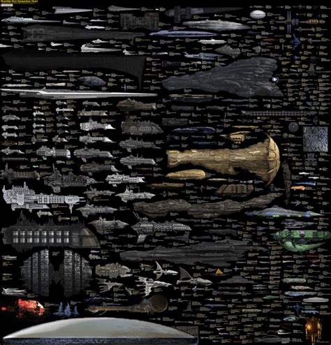 Infographic: The Spaceships From Every Sci-Fi Series Ever