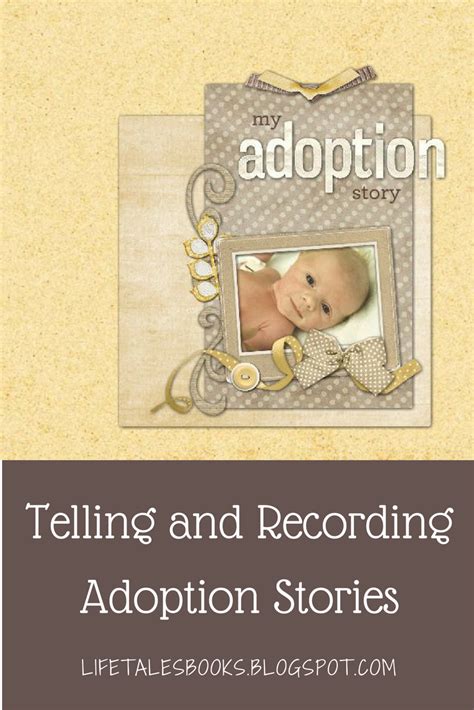 Photo & Story Treasures: Telling and Recording Adoption Stories