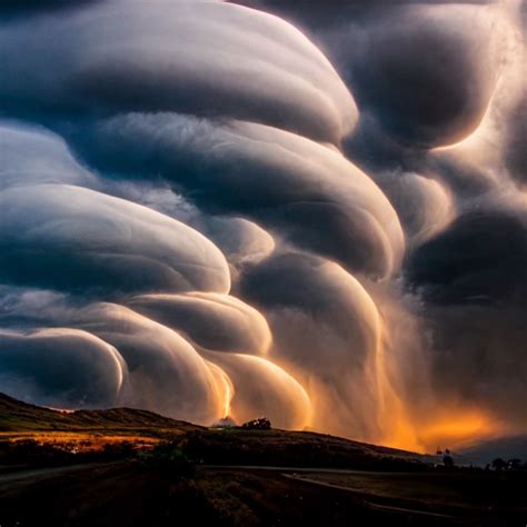 mammatus clouds, cinematic, 8k, lightning, landscape | Midjourney | OpenArt